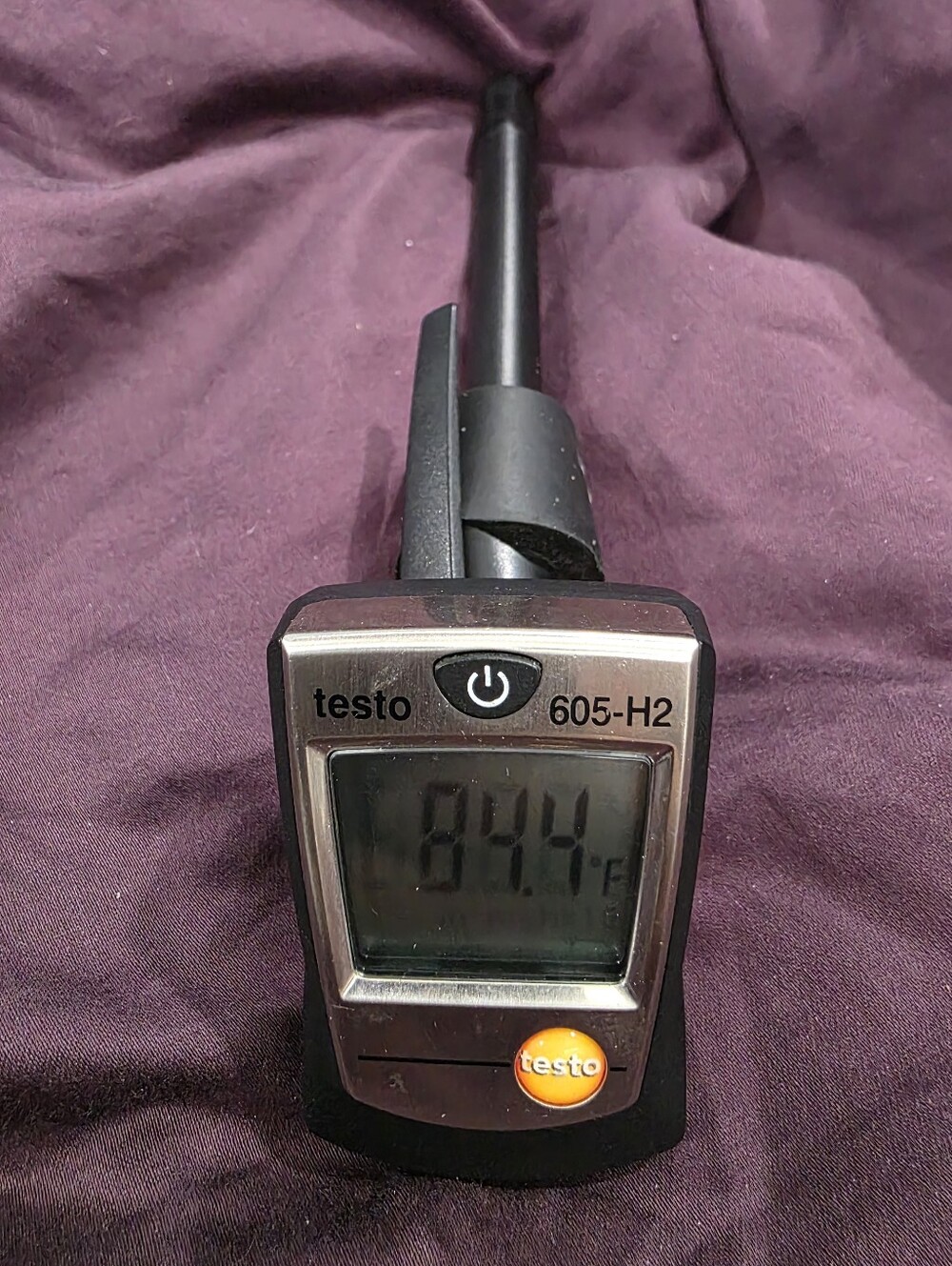 Testo 605-H2 Digital Thermometer - Black